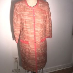 Bandolino suade trim car coat🧥